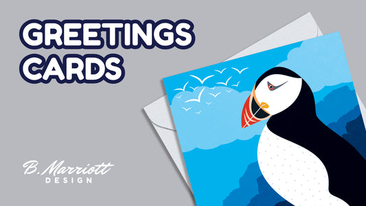 B. Marriott Design's Wildlife Greetings Cards: Supporting The RSPB With Every Purchase