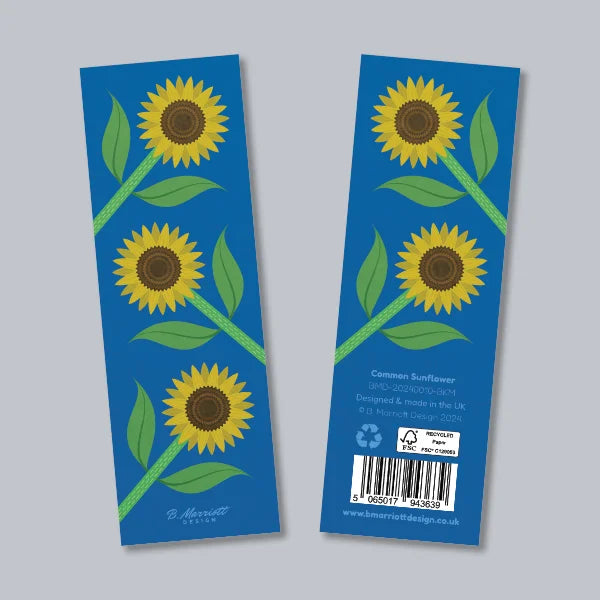 Common Sunflower Bookmark