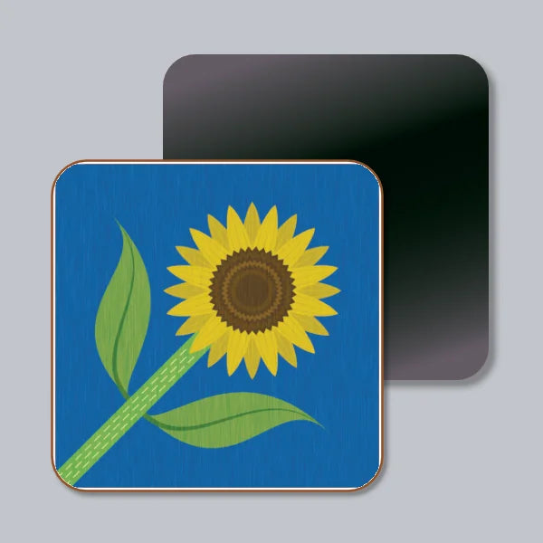 Common Sunflower Magnet