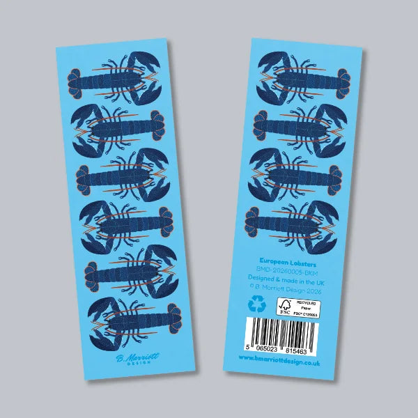 European Lobsters Bookmark
