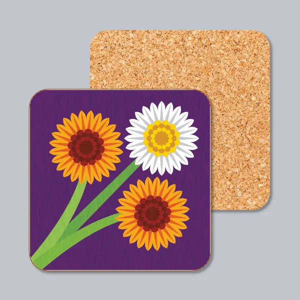 Gerbera Daisies Coaster