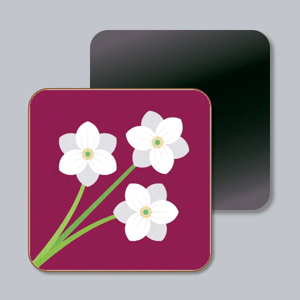 Japanese Anemones Magnet