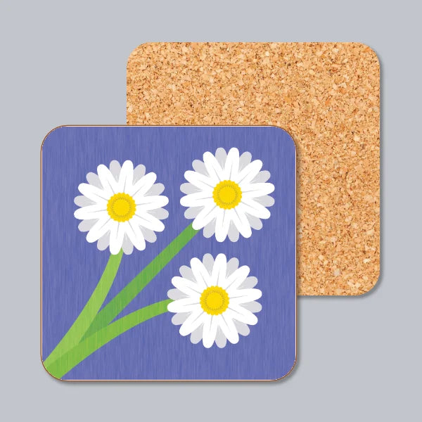 Oxeye Daisies Coaster