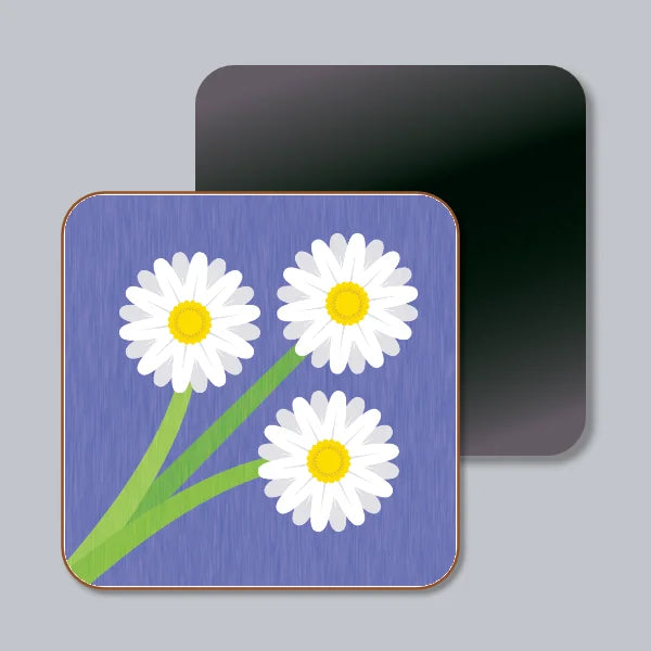Oxeye Daisies Magnet