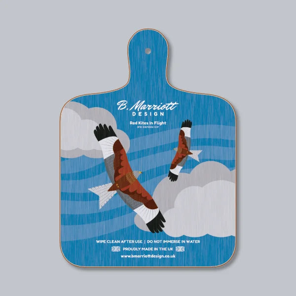 Red Kites In Flight Chopping Board