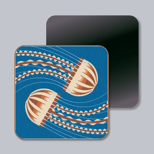 Compass Jellyfish Magnet