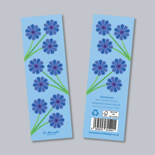 Cornflowers Bookmark