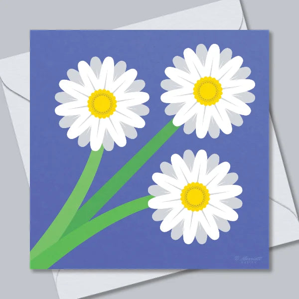Oxeye Daisies Greetings Card