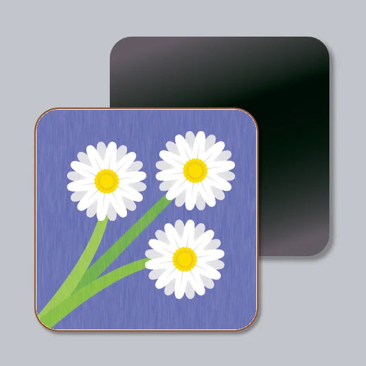 Oxeye Daisies Magnet
