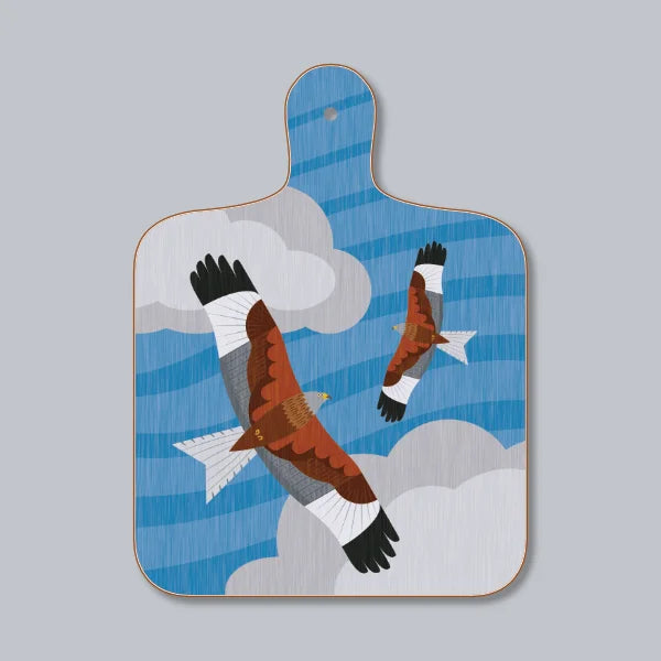 Red Kites In Flight Chopping Board