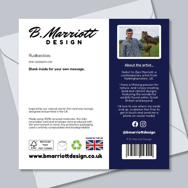 Rudbeckias Greetings Card